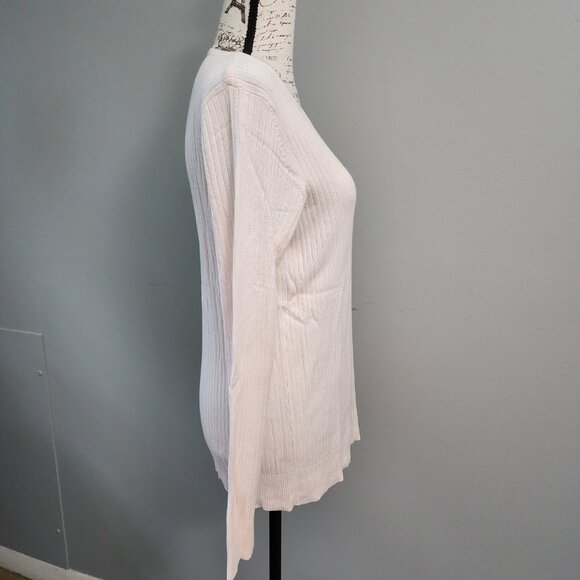 NWOT, Women's, George Long-sleeved Ribbed Sweater - Picture 4 of 8